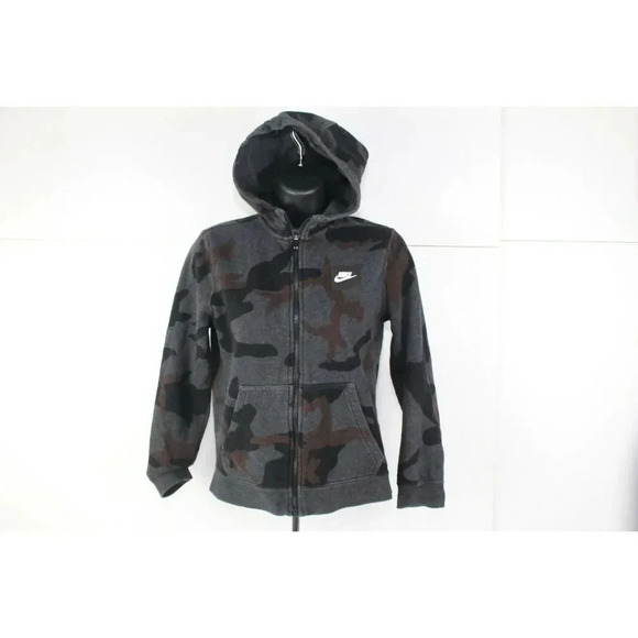 Youth Nike jacket with hood size M - Picture 1 of 9